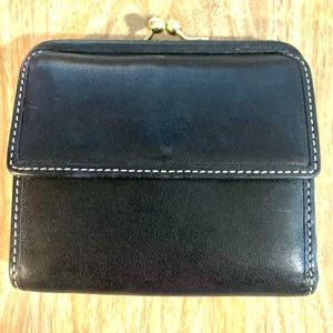 Coach leather wallet